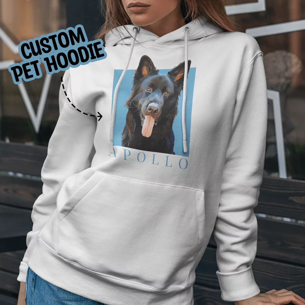 custom pet hoodie
